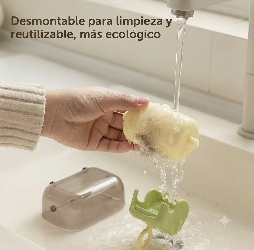 PeluGo Mini™ | Rodillo Reutilizable Quitapelos para Ropa y Mascotas